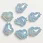 UV Finish Heart Star Acrylic Beads 14x20mm Glow In The Dark 50pcs 9