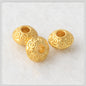 Alloy Polka Dot Patterned Spacer Beads 5mm Tibetan Style 100pcs 2