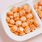 Glossy M Beans Acrylic Beads 14mm Colorful Candy 10pcs 13