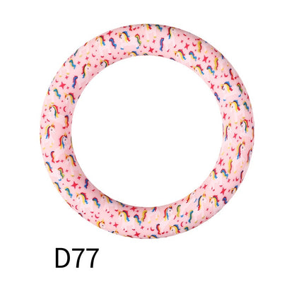 65mm Printing circular silicone rings 76