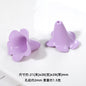 Bellflower Shaped Acrylic Beads 12x17x17mm and 21x28x28mm 50pcs 19