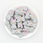10 Color Cute Alpaca Silicone Focal Beads 20pcs 5