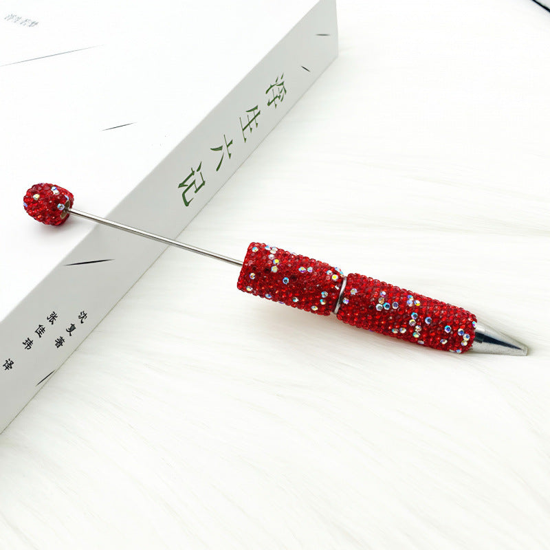 DIY Creative Exquisite AB Rhinestones Beadable Pen 10