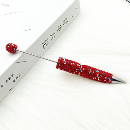 DIY Creative Exquisite AB Rhinestones Beadable Pen 10