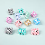 Silicone 3D Focal Beads Hug Bear Outstretched Arms 20pcs 4