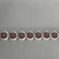 Special Character Flat Acrylic Beads 7mm 10pcs per Pack 34