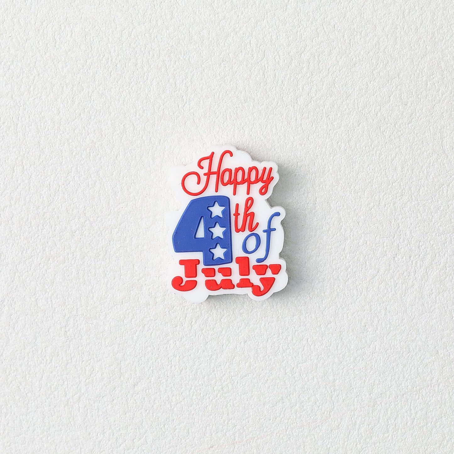July 4th Independence Day Silicone Focal Beads 20pcs