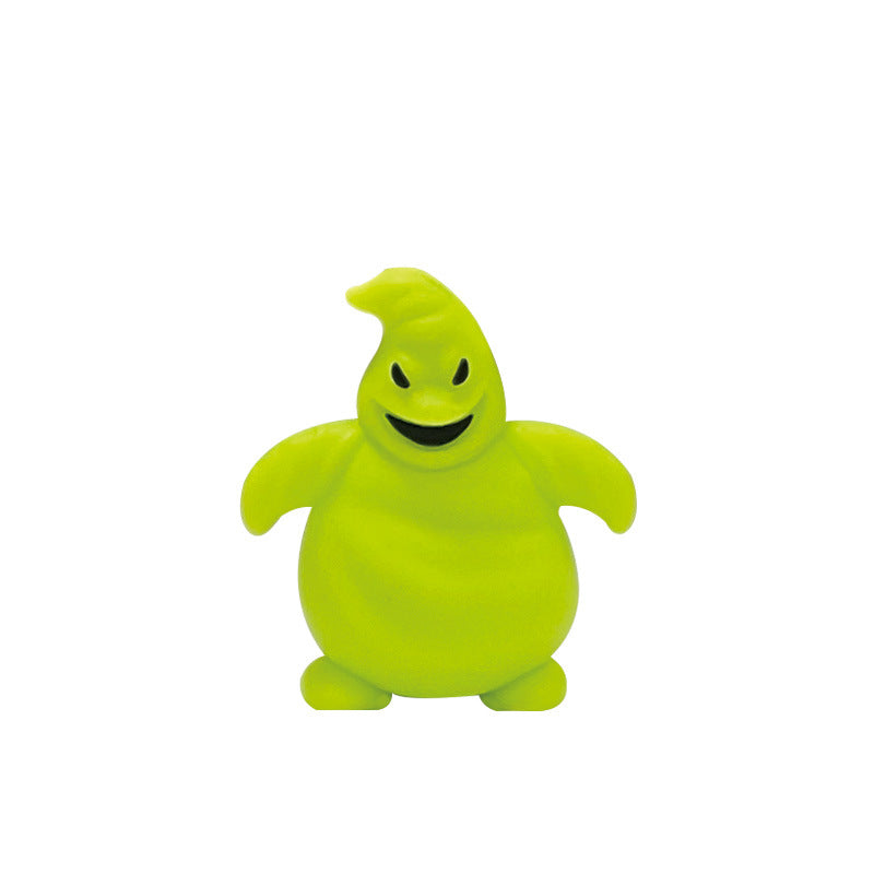 3D Halloween Ghost Silicone Focal Beads Glow in Dark 20pcs 9