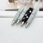 Love Rabbit Colored Rhinestones Beadable Pen 4
