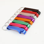 Aluminum Bottle Opener Keychain Slim Durable Lightweight