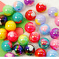 Cream Color Heart Acrylic Beads 16mm Glossy Finish 10pcs 15