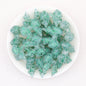 Sparkling Bow Shaped Silicone Focal Beads Glitter Effect 20pcs - Color 7