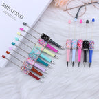 Beadable Pen with Colorful Sequin and Rhinestone 3