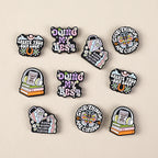 Silicone Focal Beads Inspirational Letters Bloom Where You Are Planted 20pcs 5