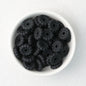 50pcs 12mm 15mm Disc Silicone Beads Solid Colors Smooth Matte