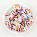 3D Easter Theme Colorful Chicken Silicone Focal Beads 20Pcs  2