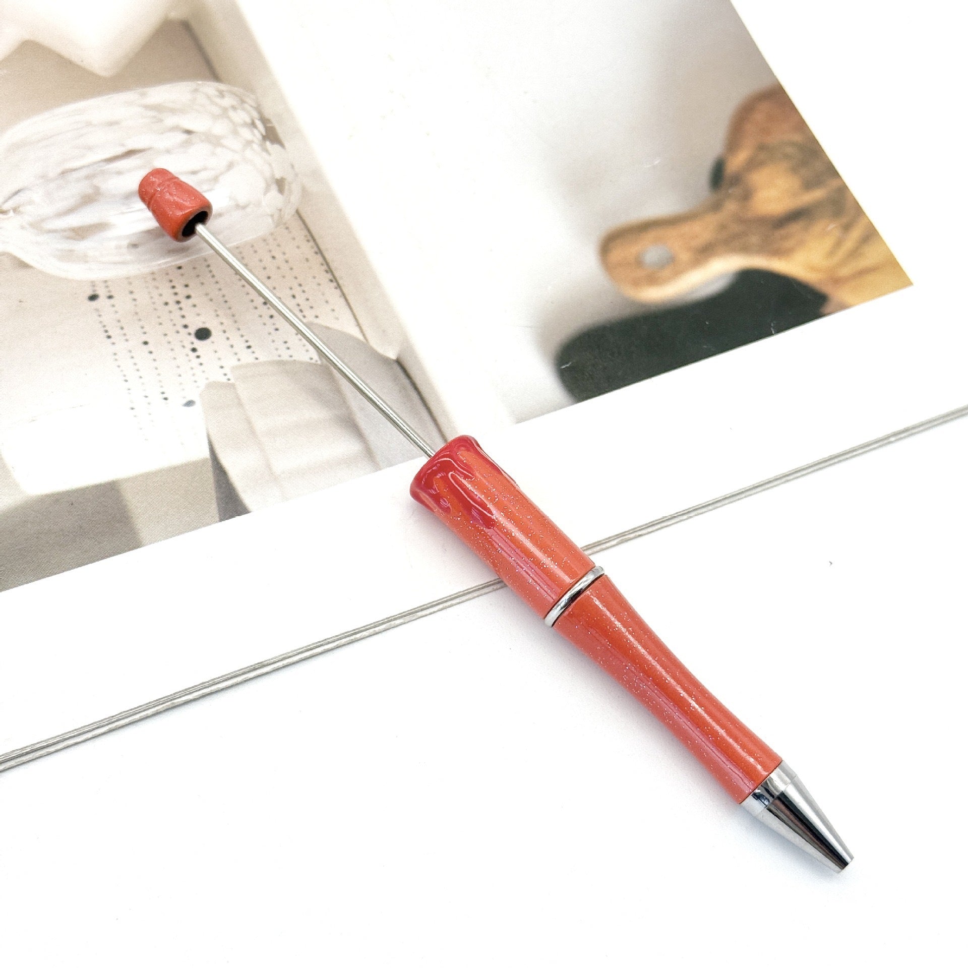 Beadable Pen Halloween Bloodprint Morandi Candy Color 11