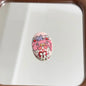 Oval Acrylic Beads 25mm Sailor Moon Anime Pattern 10pcs 5