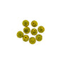 Clay Ball Rhinestone Beads 4mm Colorful Sparkle 50pcs