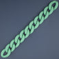 Matte Colorful Acrylic Open Chain Links 23mm 100pcs 14