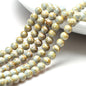 Crackle Round Glass Beads 8mm Multicolor Imitation Ceramic 200pcs 8