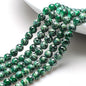 Crackle Round Glass Beads 8mm Multicolor Imitation Ceramic 200pcs 11