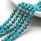 Crackle Round Glass Beads 8mm Multicolor Imitation Ceramic 200pcs 14