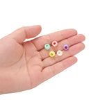 Candy Colored Pony Beads Acrylic 8mm Bright Mixed 100pcs 3