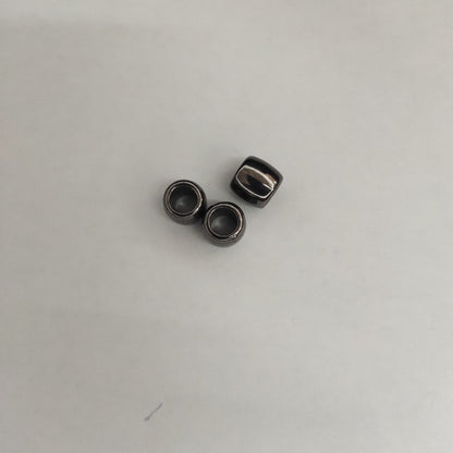 Metallic Barrel CCB Plastic Acrylic Beads 11mm Large Hole 200pcs 5