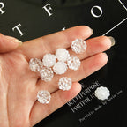 Transparent Mulberry Shaped Acrylic Beads 11x12mm 1pc 4
