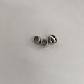 Metallic Barrel CCB Plastic Acrylic Beads 11mm Large Hole 200pcs
