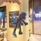 Plush Frog Keychain Long Legs Velvety Soft Animal Charm 8