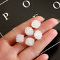 Transparent Mulberry Shaped Acrylic Beads 11x12mm 1pc 7