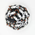 3D Cute Sitting Cat Yellow Eye Silicone Focal Beads 20pcs