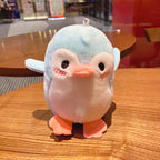 Plush Penguin Keychain Soft Pastel Animal Charm 4