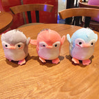 Plush Penguin Keychain Soft Pastel Animal Charm 2