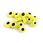 Flat Evil Eye Resin Beads 6-10mm Glossy Colorful 500pcs 7