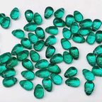 Transparent Czech Glass Teardrop Glass Beads 6 9mm 1000pcs 2