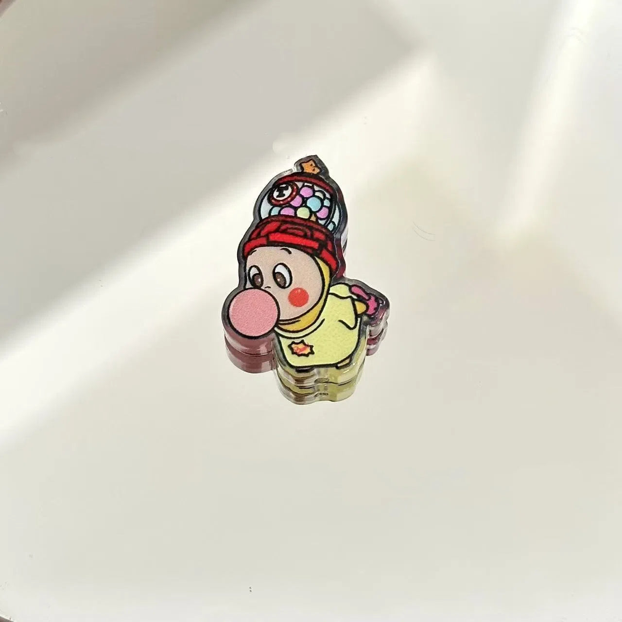 Double-Sided Embedded Pop Mart Twinkle Twinkle Enamel Acrylic Beads 5pcs 7