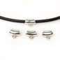 Bent Tube Acrylic Beads 14mm Glossy Gold Silver CCB Plastic 50pcs 6