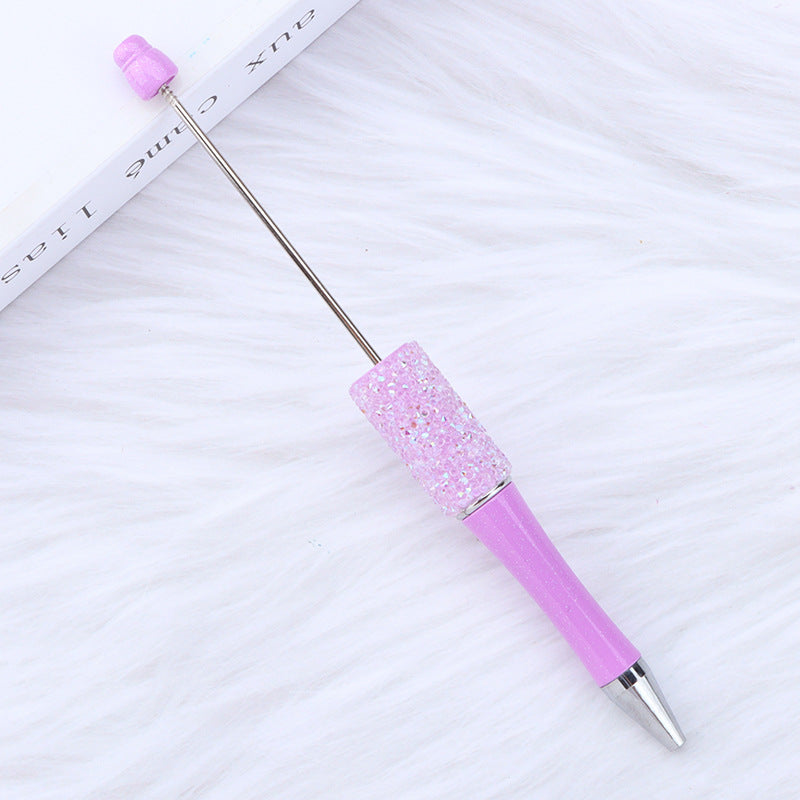 Beadable Pen with Stardust Glitter Plastic 10