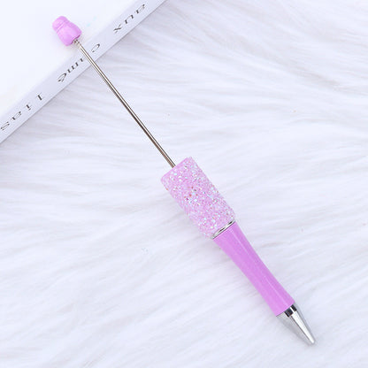 Beadable Pen with Stardust Glitter Plastic 10
