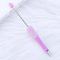 Beadable Pen with Stardust Glitter Plastic 10