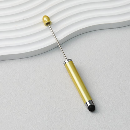 Beadable Stylus Pen Plastic Multi Color 3 in 1 Function