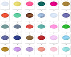 12mm Silicone Spacer Beads Multi Color Soft Matte Finish 50pcs 4