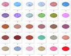 12mm Silicone Spacer Beads Multi Color Soft Matte Finish 50pcs 5