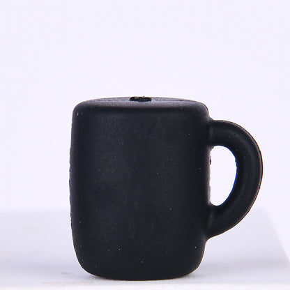 20pcs Colorful Cup Silicone Focal Beads Wholesale 7