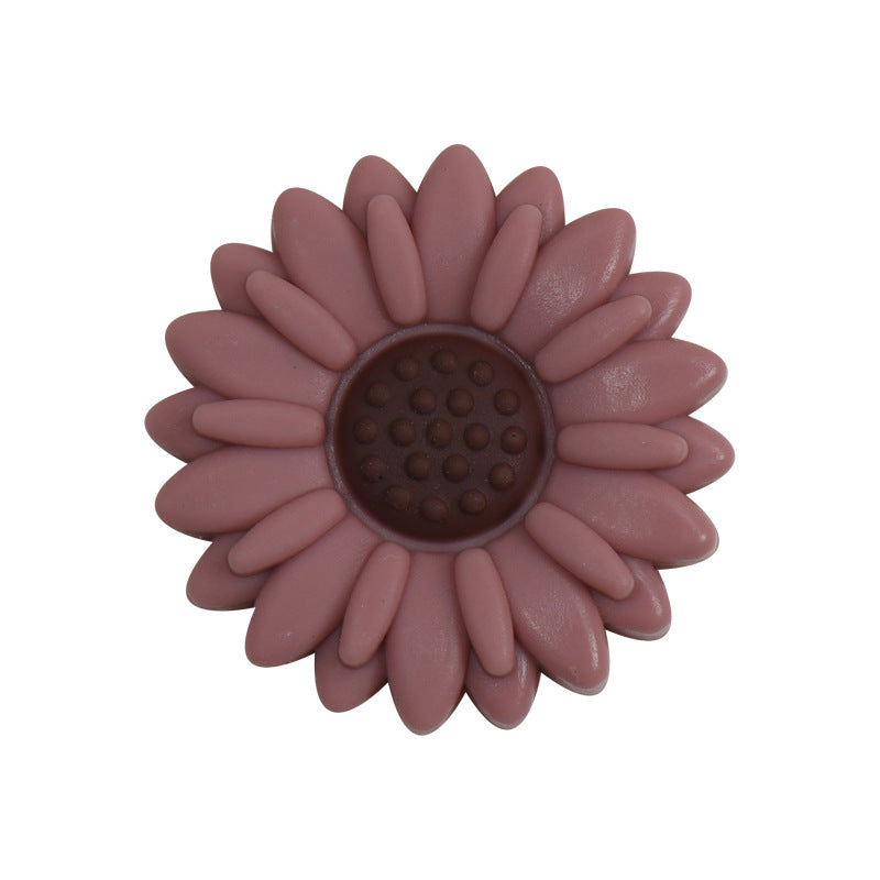 20pcs Daisy Flower Silicone Focal Beads Wholesale 20