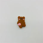 Silicone Focal Beads Backpack Bear Heart Ears Pastel Colors 20pcs 6