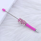 Beadable Pens with Pearl Rhinestone Decorations Colorful 9